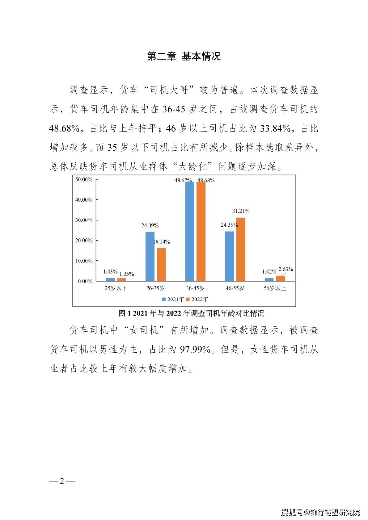 和行加盟司机苹果版:中物联：2022年货车司机从业状况调查报告|附下载-第2张图片-太平洋在线下载