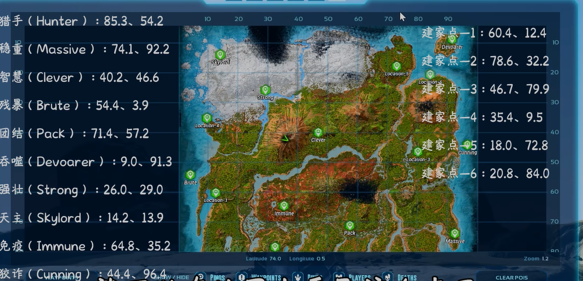 方舟手机版冒险地图(方舟生存进化手机版地图攻略)